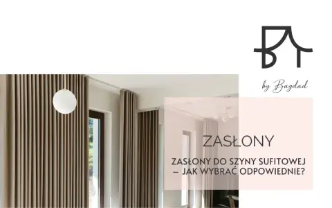 Eleganckie zasłony do szyny sufitowej w odcieniu taupe, tworzące przytulną atmosferę. Dowiedz się, jakie firany do szyny sufitowej wybrać.